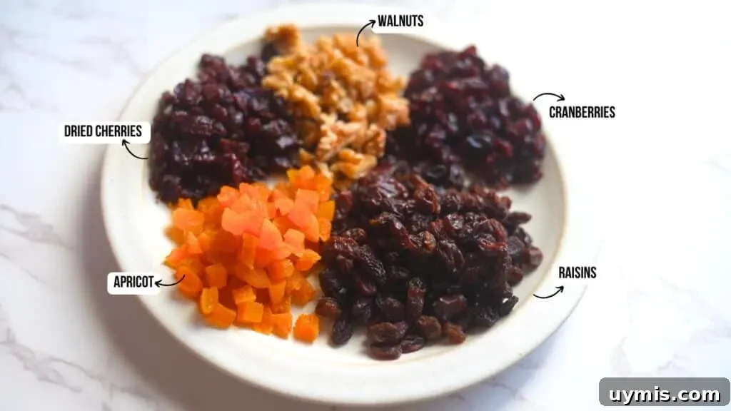Chewy Fruitcake Cookies with Candied Fruit and Nuts 6 dry fruits used in fruitcake cookies