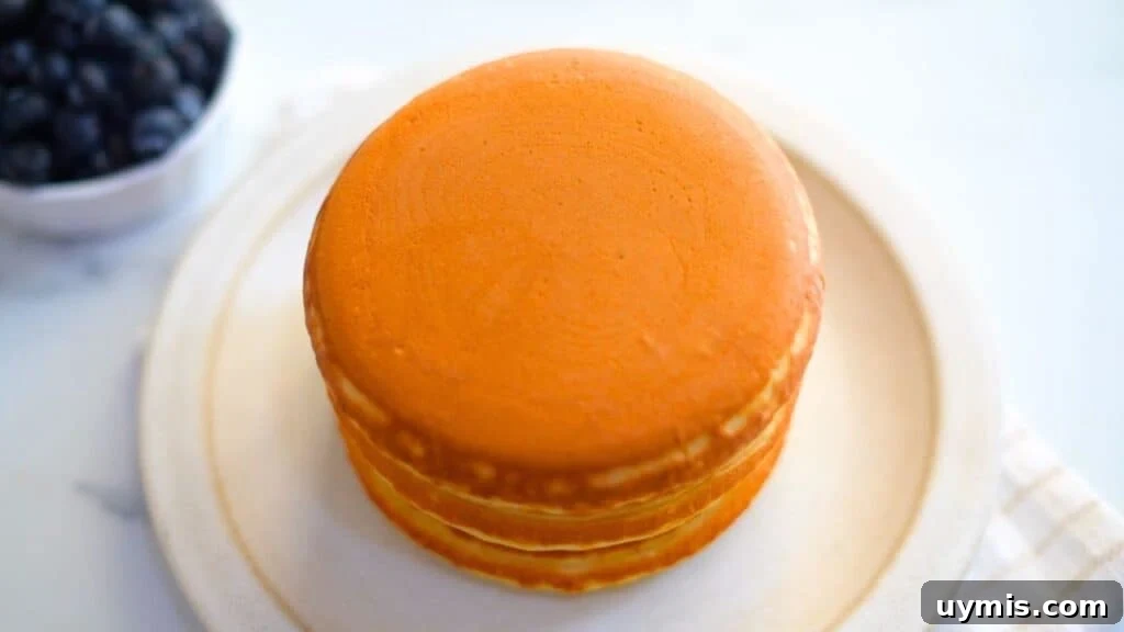 Fluffy Nutella-Stuffed Pancakes with Gooey Center 6 fluffy nutella stuffed pancake