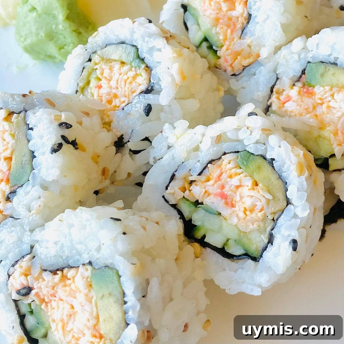 How to Make Spicy Kani Roll — Japanese Crab Sushi 3 spicy kani roll