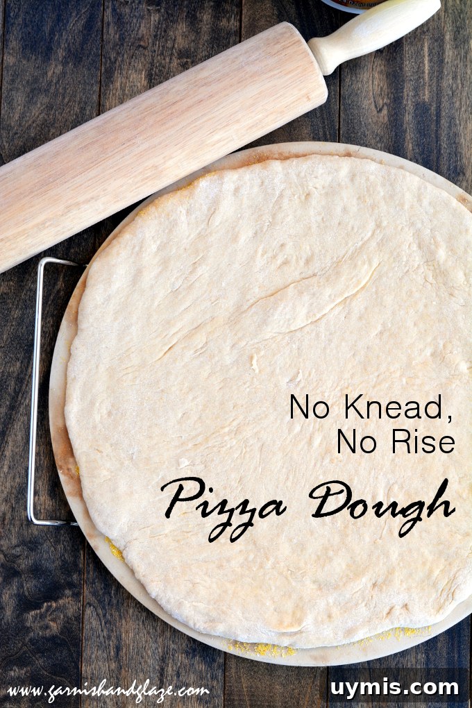 How to Make No-Knead, No-Rise Pizza Dough 2 pizza dough