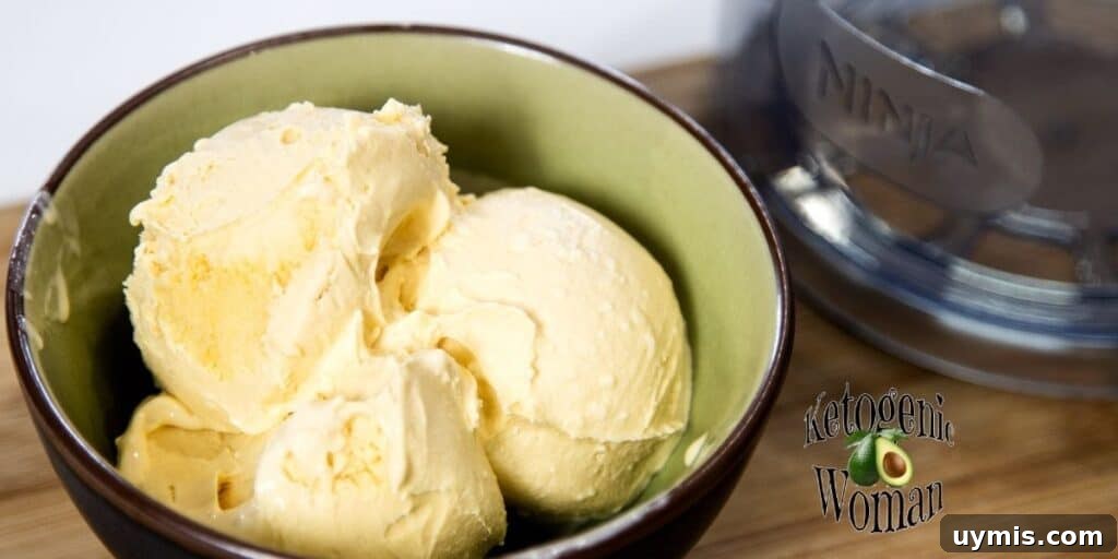 Keto Egg Fast Ice Cream Recipe 2 bowl of keto egg fast ice cream