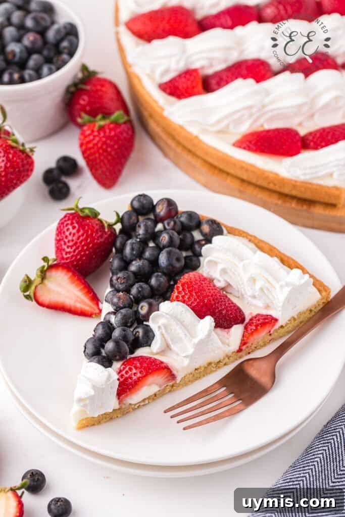 Red White and Blue Dessert with Fruit Red White and Blue Dessert with Fruit