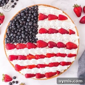 Patriotic 4th of July Fruit Pizza Recipe 2 4th of July Fruit Pizza