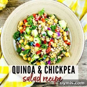 Quinoa Chickpea Salad