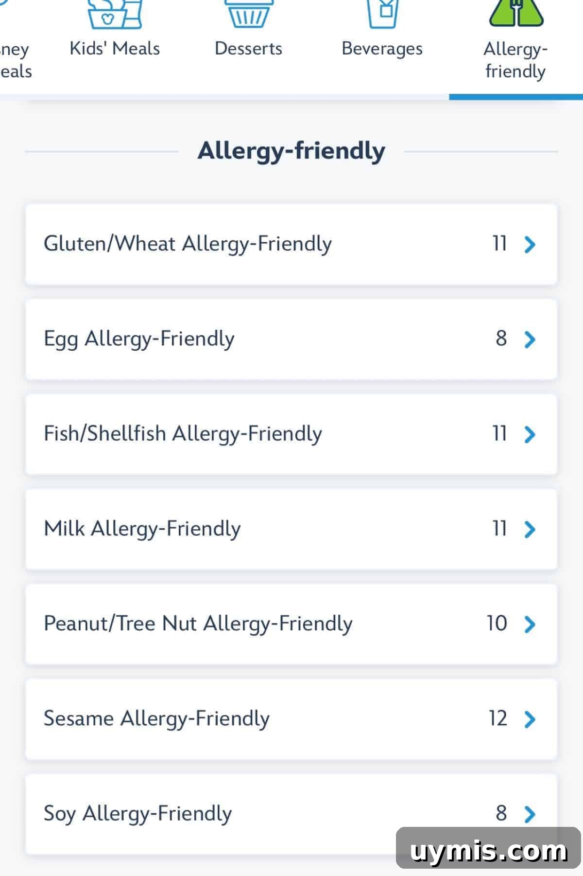 Flame Tree Barbecue at Disney's Animal Kingdom Guide 11 my disney experience allergy friendly category