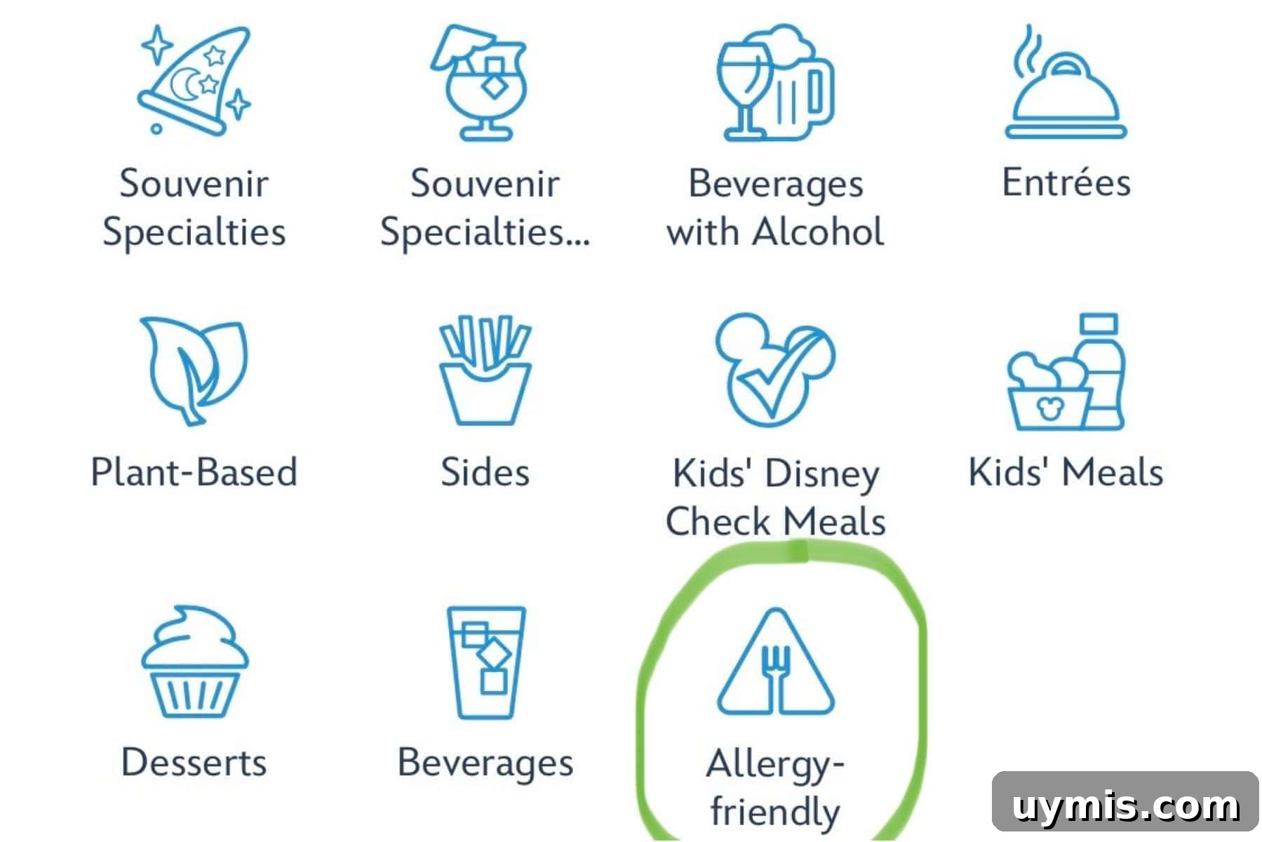 Flame Tree Barbecue at Disney's Animal Kingdom Guide 10 my disney experience app order food categories