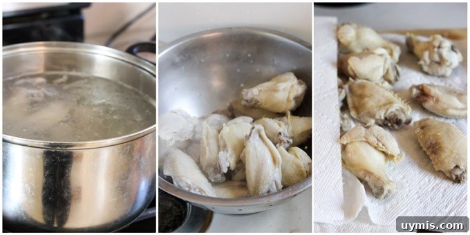 Crispy Garlic Parmesan Chicken Wings Recipe 2 Steps to make crispy chicken wings in the oven