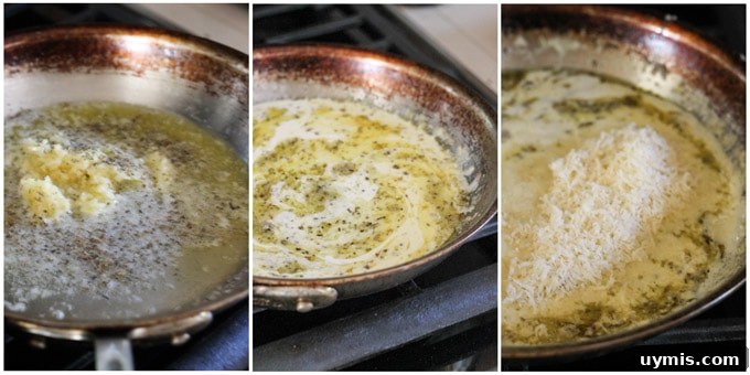 Crispy Garlic Parmesan Chicken Wings Recipe 5 Steps to make sauce for baked wings with garlic and parmesan